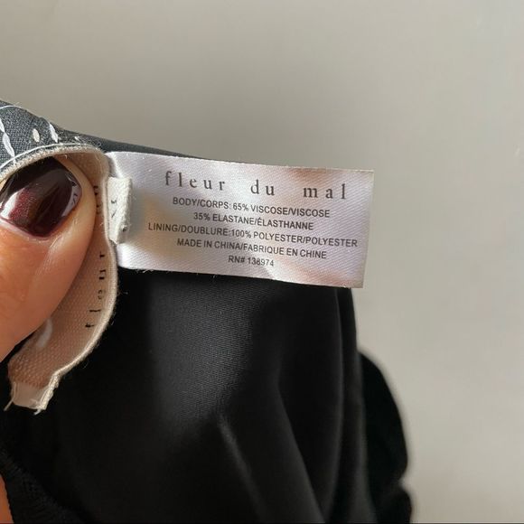 Fleur Du Mal Long Sleeve Knit Bra Top - Picture 7 of 10